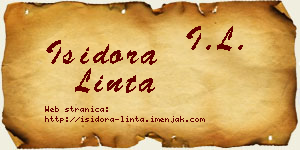 Isidora Linta vizit kartica